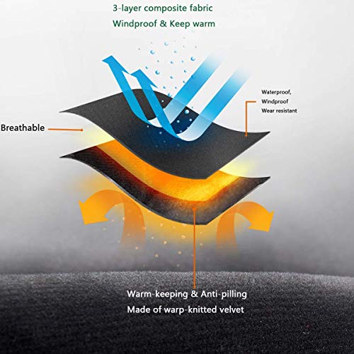 image for Tofern Womens Winter Warm Breathable Waterproof Windproof Softshell Pa