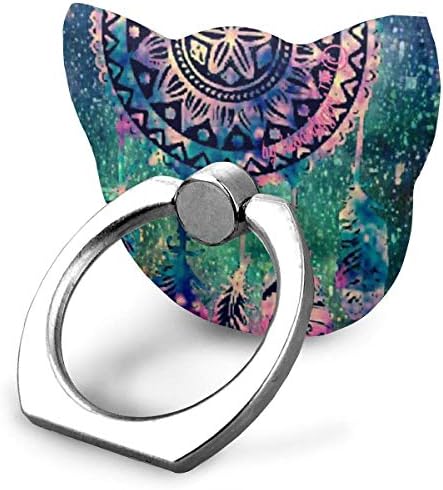NiceGift Dream Catcher Flower Feather Ring Phone Holder Bracket Pop Stand Kickstand for Smartphones,Tablets