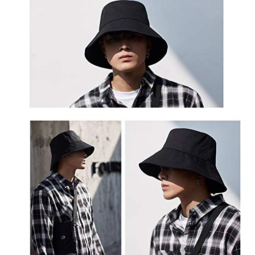 Fischerhüte,Unisex Anglerhut, Fischerhut Fischermütze Sonnenhut Bucket Hat Baumwolle Faltbar Wandern Reisen Schlapphut… – Bild 7