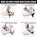 Adjustable One Size Fits All Anti Static 1M Ohm ESD 2 Piece Reusable Foot Heel Straps Premium Quality Perfect for Grounding, Removing Static, Protecting Electronics Against Electric Shock