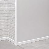 Virtual Plastics Plastic Corner Trim 50mm x 50mm 1m White PVC 90 Degree view 4