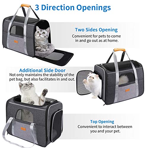 Pet Carrier Bag, Morpilot Dog Travel Bag Carrier for Small Dogs Puppies