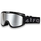 4-FQ Professional Motorcycle Goggles ATV Dirt Bike Gear Motocross Riding Glasses MX & MTB Accessories Off-Road Helmet Goggles Men & Women, UV400 Protection Dustproof Anti-Fog Scratch Impact Resistant