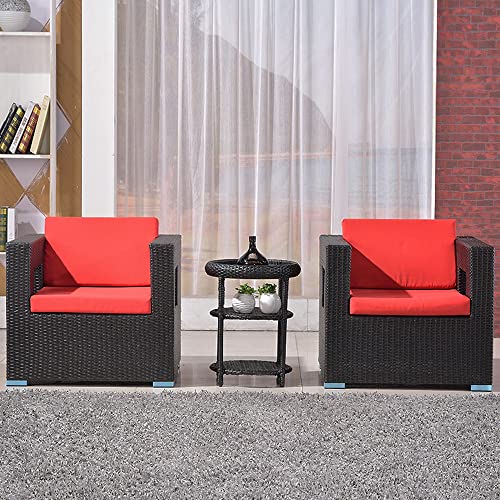 FLYMEI Outdoor Replacement, Patio Loveseat cushion covers, Water