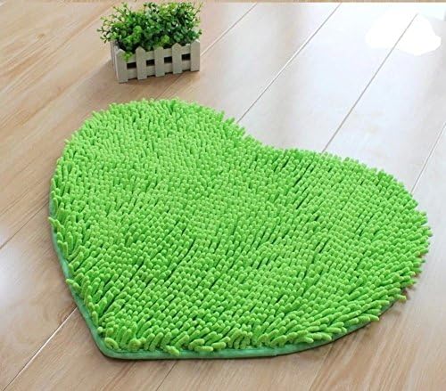 Chenille heart shaped mats/Simple fashion floor mats/Mat-C 90x100cm(35x39inch)