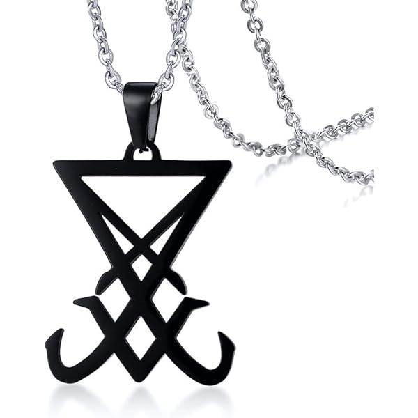 Amazon.com: HZMAN Unisex Stainless Steel Church of Satan