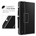 MoKo Case for All-New Fire 7 Tablet (7th Generation, 2017 Release Only) - Slim Folding Stand Cover Case for Fire 7, Black (with Auto Wake/Sleep)