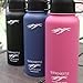 NAK Fitness Quench Bottle Flip Top Lid 32oz. Double Wall Vacuum Insulated Water Bottle. Premium Grade Insulated Stainless Steel Water Bottle. BPA Free