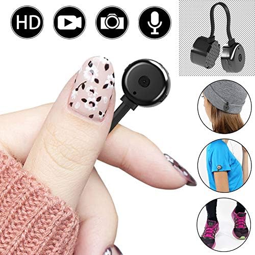 Hidden Camera, Spy Mini Cameras,HD 720P Smallest Nanny Cam Portable Video Recorder Motion Detective Perfect Outdoor Covert Pocket Camcorder Home Surveillance