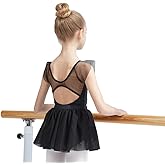 LIBREDGE Girls Sweaters Ballet Dance Tops Long Sleeve Cardigan Kids Button Shrug Cropped(Toddler/Little Girl/Big Girl)