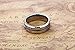 TUSEN JEWELRY 8MM Mens Wedding Band Thin Blue Line Plated Tungsten Carbide Ring12