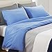 Vaulia Lightweight Microfiber Duvet Cover Set, Bold Stripes Pattern, Reversible Color Design - Queen Size