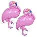 CUEA 40inch Pink Flamingo Shaped Mylar Balloon for Birthday Party Decorations