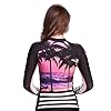 Womens-UV-Sun-Protection-50-Basic-Skins-Long-Sleeve-Rashguard-Top-Digital40
