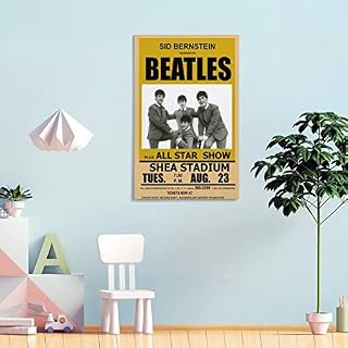 XYDQ Poster décoratif sur toile The Beatles pour salon, chambre à coucher 50 x 75 cm – Image 4