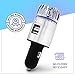 Nova 2.0 Powerful Ionic Car Air Purifier - with Dual USB Chargers to Quickly Eliminate Allergens & All Funky Odors from Smoke, Pollen, Pets, Mold & Bacteria w/ Anti-Microbial Deodorizer Air Freshener