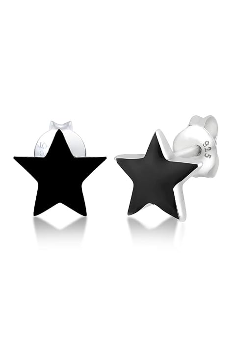 Elli Damen Ohrringe in Stern Form Astro Trend Filigran in 925 Sterling Silber