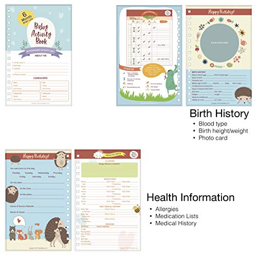 Baby Tracker Journal for Newborns (Boy Edition) - Baby Diary, Daily Activity Book, Baby Schedule Tracker, Newborn Log - Perfect Gift for New Moms - Thumbnail 2