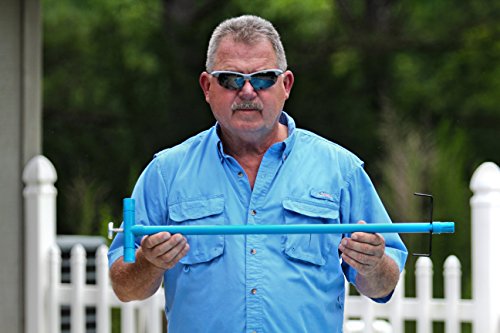 LIDZ Off Pool Skimmer Lid & Skimmer Basket Removal Tool with Release Handle Blue