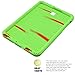 Galaxy Tab A 8.0 Case - Poetic [Turtle Skin Series]-[Corner/Bumper Protection][Tactile side Grip][Sound-Amplification][Bottom Air Vents] Protective Silicone Case for Samsung Galaxy Tab A 8.0 Green
