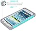 Galaxy S3 Case, Tekcoo(TM) [Tmajor Series] [Turquoise/Grey] Shock Absorbing Hybrid Rubber Plastic Impact Defender Rugged Slim Hard Case Cover Shell for Samsung Galaxy S3 S III I9300 GS3 All Carriers