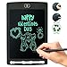 8.5 Inch LCD Writing Tablet Graphic Drawing Board Ultra-thin New Electronic Graffiti Notepad Environmental and Eye Protection for Kids Portable (Black)
