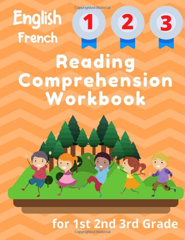 english french reading comprehension workbook for 1st 2nd 3rd grade essential test prep exercises to teach your kids reading comprehension workbooks for kids rose jennifer 9798645232085 amazon com books