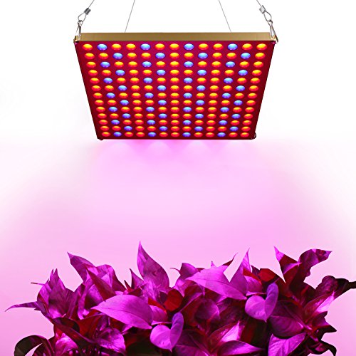 Toplanet LED Grow Light Panel 45W Full Red Blue Spectrum LED Growing Lights for Indoor Plants Seeding Veg and Flower