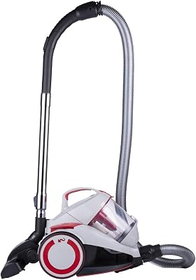 Aspirador sem saco DD2502 - Aspirador 700W com filtro HEPA 12, escova combinada, bico de canto e parquet, depósito do coletor de pó 1,8 L