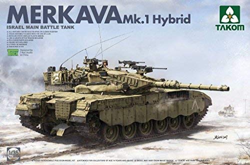 Takom 1:35 Merkava Mk.1 Hybrid Israel Main Battle Tank Plastic Model Kit #2079
