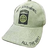Artisan Owl Officially Licensed 82nd Airborne Veteran Embroidered Baseball Cap