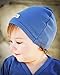 L'ovedbaby Unisex-Baby Newborn Organic Cute Cap, Slate, 0-3 Months