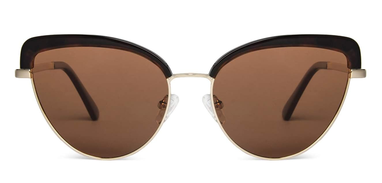 Buy John Jacobs Polarized & UV Protection Sunglasses For Women Gold