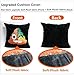 USONG Reversible Sequin Pillow Case 16x16, Reversible Faces Changeable Face Cushion Cover Pillow Cases Decorative Pillowcase 16 x 16 for Sofa Home Decor DIY (Poop)