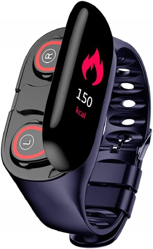 Earbuds SmartWatch Sports M1 AI Earphone Smart-Watch Bracelet Built-in TWS Wireless Blue-Tooth Earphone Headset