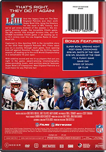 NFL Super Bowl LIII - New England Patriots - //coolthings.us