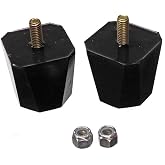 Energy Suspension 9.9136G 2" Tall 2" Square Bump Stop , Black