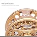 Croch Fly Fishing Reel with CNC-machined Aluminum Alloy Body 3/4 Gold