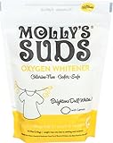 Molly's Suds Oxygen Whitener - Natural, Brightens Dull Whites, Hard Water, Free of Bleach. Pure Lemon Essential Oil.