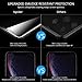 [2-Pack] Screen Protector Compatible for iPhone XR, 9H Hardness, HD Clarity, Anti-Fingerprints, Case Friendly, Tempered Glass Screen Protector for iPhone XR(6.1 Inch)