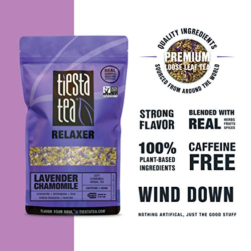image for Tiesta Tea | Lavender Chamomile, Loose Leaf Soft Chamomile Herbal Tea 