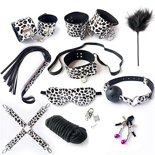 Tuta-da-Yoga-da-10-Pezzi-Morbida-Pelle-Felpata---u-pls-T--YS-STR-ps-B-d--pn-M-uth-B-A-ll-G-a-g-Adatto-a-Coppie-Principianti-Regalo-di-Halloween