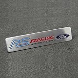 Car Styling Accessories C209 Emblem Badge Decal Car Sticker RS Racing Motorsport FORD Focus 2 Focus 3 FIESTA Kuga FUSION Mondeo ESCATE