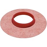 Water-Stop 4-1/2" Mixing Valve Seal Waterproofing Round Pipe Gasket Seal for shower Valve &amp; Bathtub Outlet