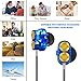 Wired Earbuds In Ear Heaphones with Microphone, Corded Stereo Earphones with Dual Driver,Bass &HiFi Audio, Sweatproof Phone Earbuds for Apple iPhone Samsung Android