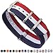 OWNITOW Nylon Watch Bands, Canvas Fabric Ballistic Nylon Watch Straps - Widths 16mm 18mm 20mm or 22mm 24mm