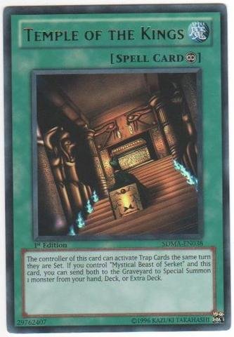 Yu-Gi-Oh! - Temple of the Kings (SDMA-EN038) - Structure Deck: Marik - 1st Edition - Ultra Rare