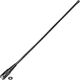 Bingfu Dual Band VHF UHF 136-174MHz 400-470MHz Ham Radio Antenna Two Way Radio Antenna Walkie Talkie Flexible Whip Antenna SM