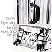 Swiky Luggage Cover 22 Inch Suitcase Cover Rolling Luggage Cover Protector Clear PVC Suitcase Cover for Carry on Luggage
