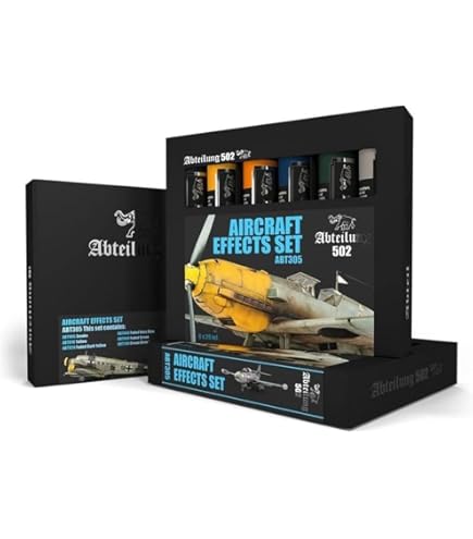 模型製作用品 abteilung 502 Amazon.com: ABTEILUNG 502 Naval & Greys Effects Set, 6 x 20ml